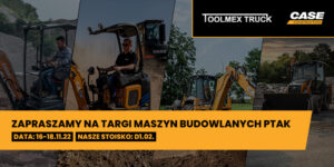 PTAK Construction Machinery Fair in Nadarzyn – 16-18.11.2022 – WE INVITE YOU !