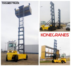 Another KONECRANES delivery – 2 carts with application to empty containers !