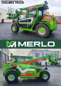 Another satisfied customer – delivery of MERLO to the Lubartow Guard Station.